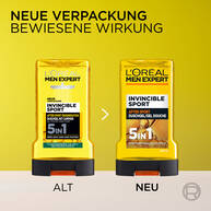 Invincible Sport 5-in-1 Duschgel fur Manner 250ml