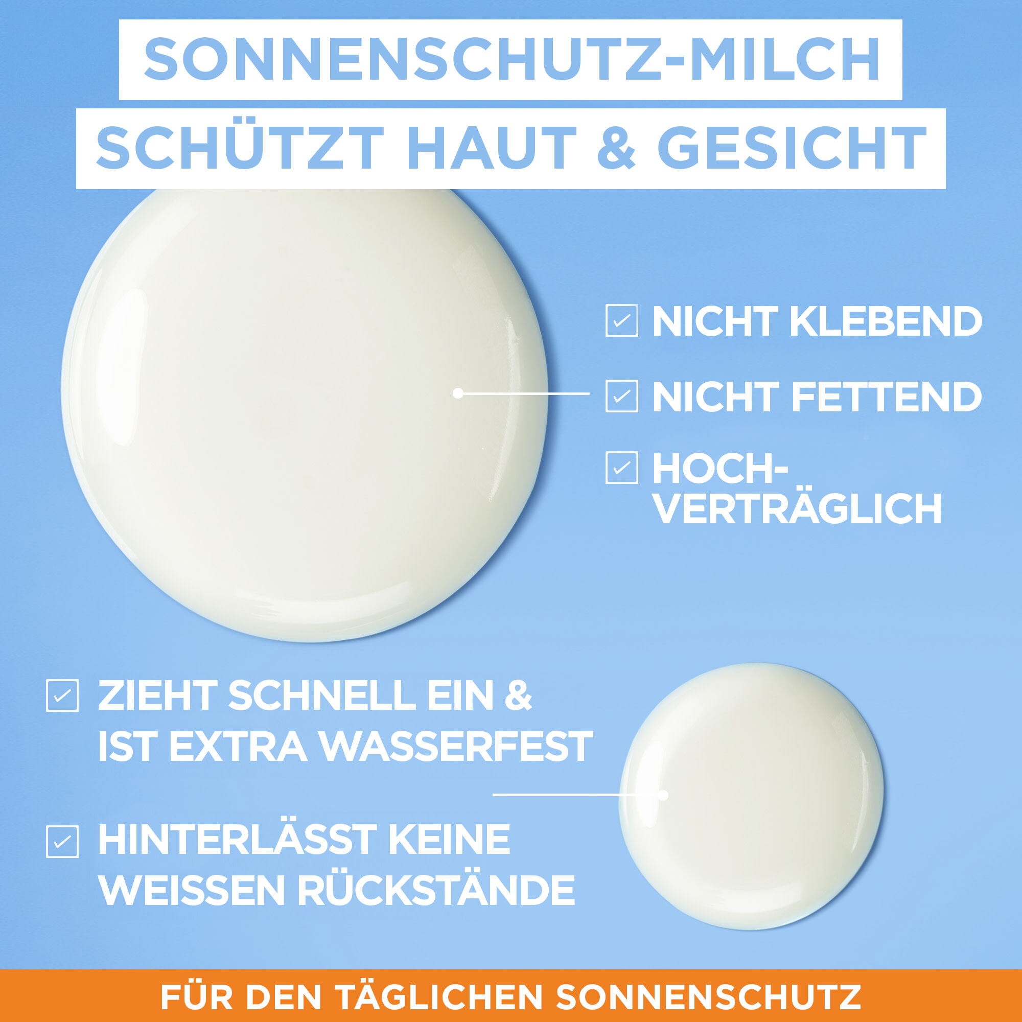 Ambre Solaire Sensitive expert+ Sonnenschutz-Milch LSF50+ 175ml