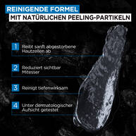 Pure Charcoal Gesichtspeeling Anti-Hautunreinheiten 100ml
