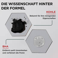 Hautklar 3-in-1 Anti-Mitesser Reinigung, Peeling und Maske 150ml