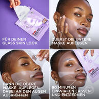 Revitalift Filler Glass Skin Hydrogel Glow Mask