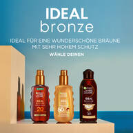 Ambre Solaire Ideal Bronze Milk-in-Spray Sonnenschutzspray LSF50 150ml
