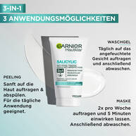 Hautklar 3in1 Tonerde Anti-Pickel Reinigung + Peeling + Maske 150ml