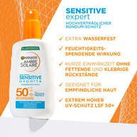Ambre Solaire Sensitive expert+ Sonnenschutz-Spray LSF50+ 150ml