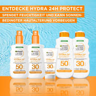 Ambre Solaire Hydra Protect+ Sonnenschutz-Milch 24h LSF30 175ml