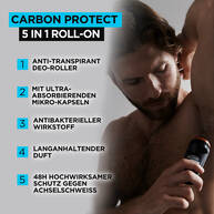 Carbon Protect 5in1 Anti-Transpirant Deo Roll-On 50ml