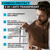 Deo Spray Carbon Protect 5-in-1 150ml